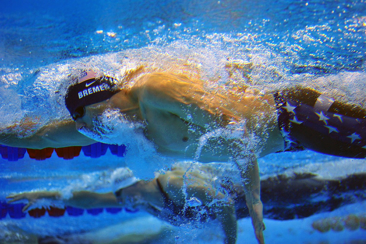 swimmer, competition, olympics